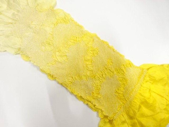 JAPANESE KIMONO / SHIBORI OBIAGE